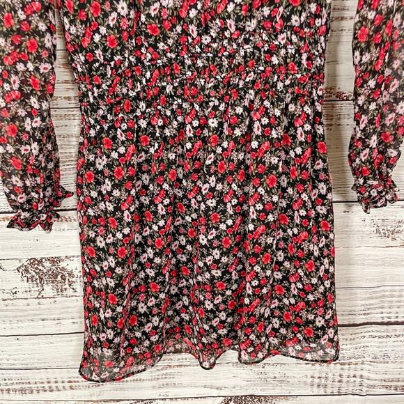 NEW Socialite Smock Waist Floral Mini Dress, NWOT, Size Small - Picture 12 of 14